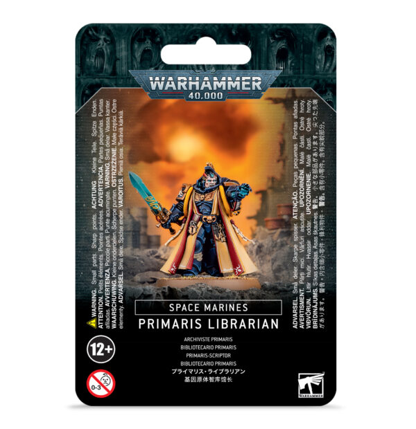 SPACE MARINES  PRIMARIS LIBRARIAN