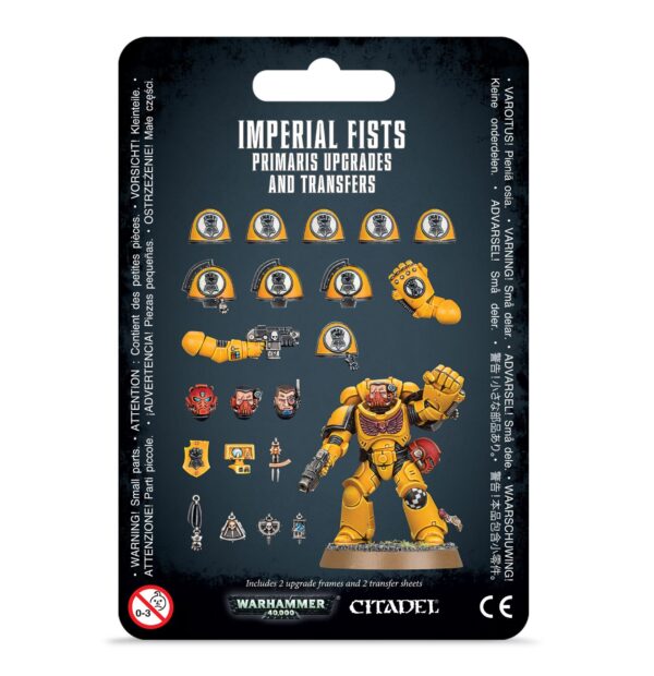 IMPERIAL FISTS: MEJORAS Y CALCOMANIAS