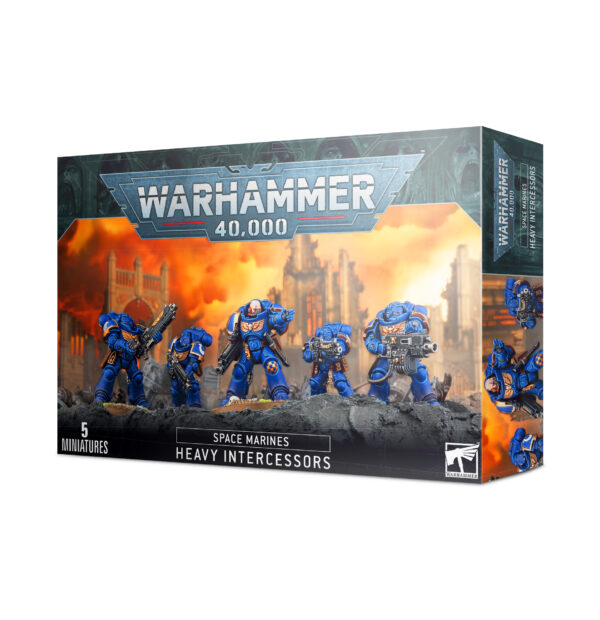 SPACE MARINES  HEAVY INTERCESSORS