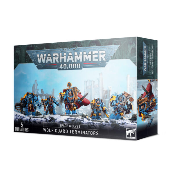 SPACE WOLVES  WOLF GUARD TERMINATORS
