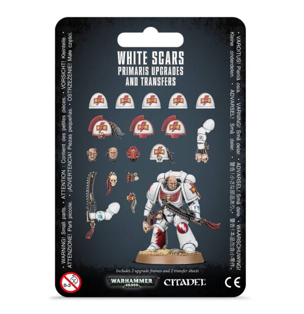 WHITE SCARS PRIMAR:MEJORAS Y CALCOMAN?AS