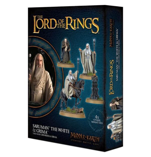 SARUMAN THE  WHITE & GRIMA