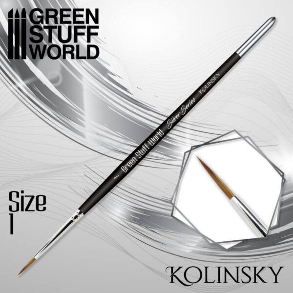SILVER SERIES  Pincel Kolinsky - 1
