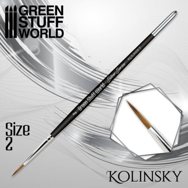 SILVER SERIES  Pincel Kolinsky - 2