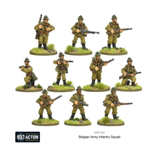 Belgian Army  Infantry squad