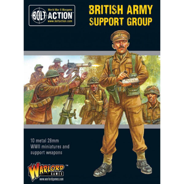 British Army  Support Group (HQ, Mortar & MMG)