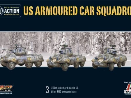 US Armoured  Car Squadron (3 M8/M20 Greyhound Scout Cars)