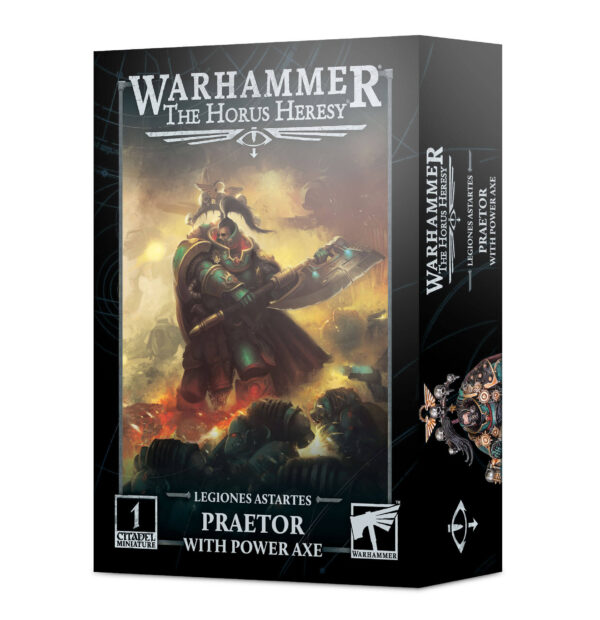 L/ASTARTES:  PRAETOR WITH POWER AXE