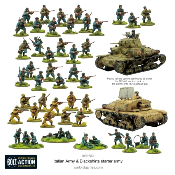 Italian Army  & Blackshirts Starter Army