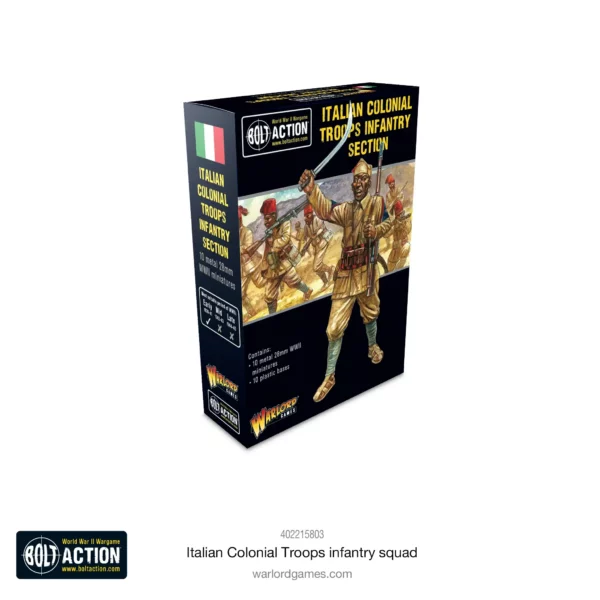 Italian  Colonial Troops Infantry Squad
