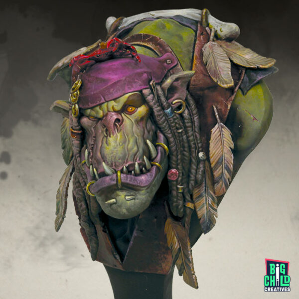 Papa Jambo the Mighty Shaman Bust