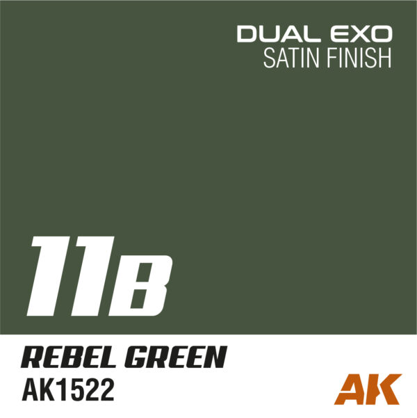 DUAL EXO 11B  – REBEL GREEN 60ml.