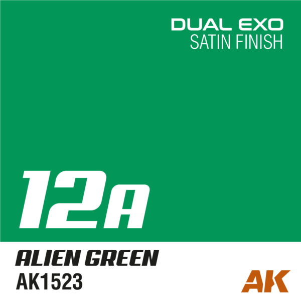 DUAL EXO 12A  – ALIEN GREEN 60ml.