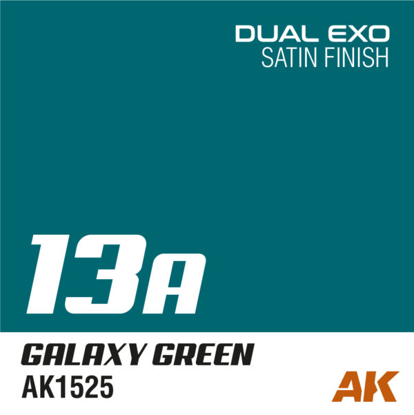 DUAL EXO 13A  – GALAXY GREEN 60ml.