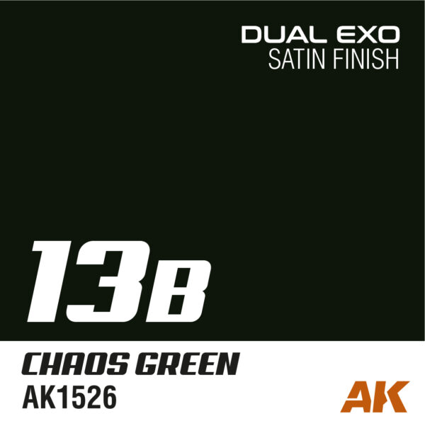 DUAL EXO 13B  – CHAOS GREEN 60ml.