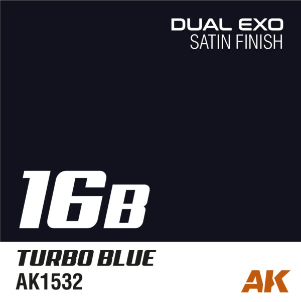 DUAL EXO 16B  – TURBO BLUE 60ml.