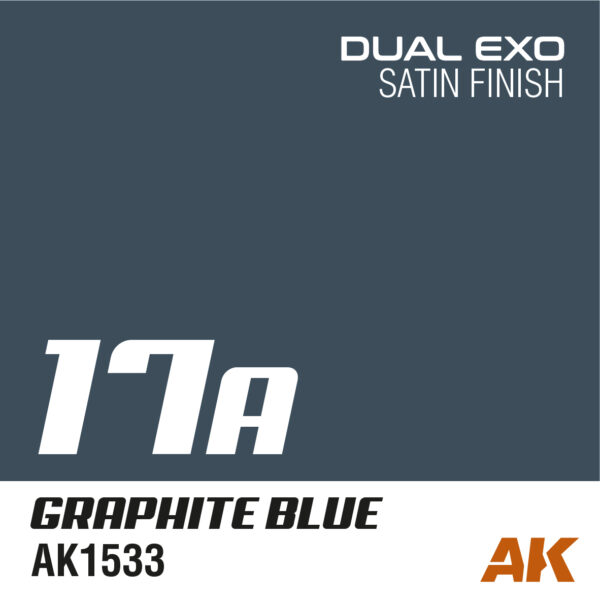 DUAL EXO 17A  – GRAPHITE BLUE 60ml.