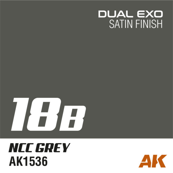 DUAL EXO 18B  – NCC GREY 60ml.