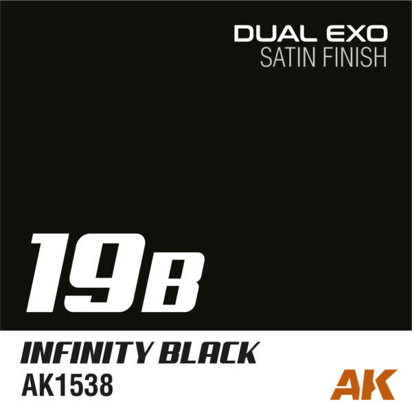 DUAL EXO 19B  – INFINITY BLACK 60ml.
