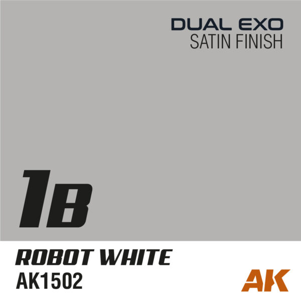 DUAL EXO 1B –  ROBOT WHITE 60ml.