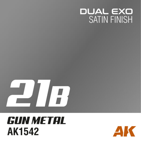 DUAL EXO 21B  – GUN METAL 60ml.