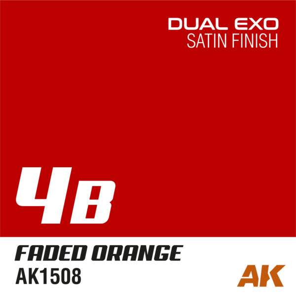 DUAL EXO 4B –  FADED ORANGE 60ml.