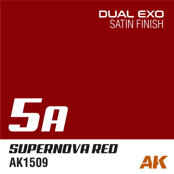 DUAL EXO 5A –  SUPERNOVA RED 60ml.