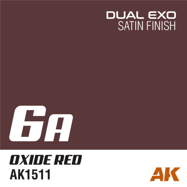 DUAL EXO 6A –  OXIDE RED 60ml.