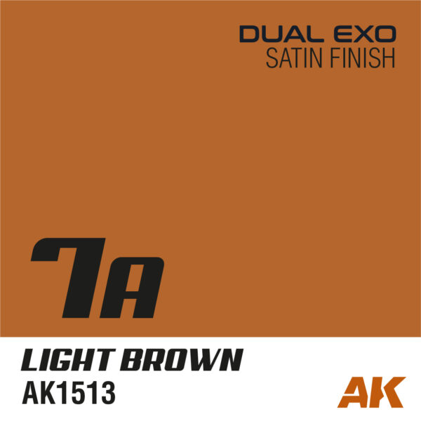 DUAL EXO 7A –  LIGHT BROWN 60ml.