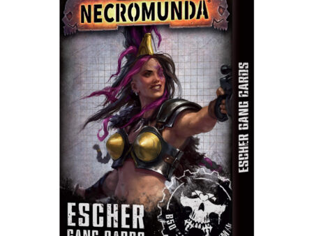 NECROMUNDA:  ESCHER GANG TACTICS CARDS