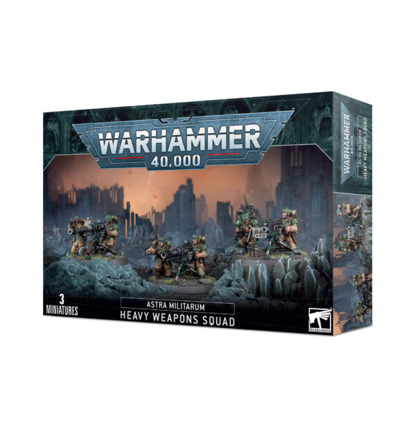 A/MILITARUM:  CADIAN HEAVY WEAPONS SQUAD