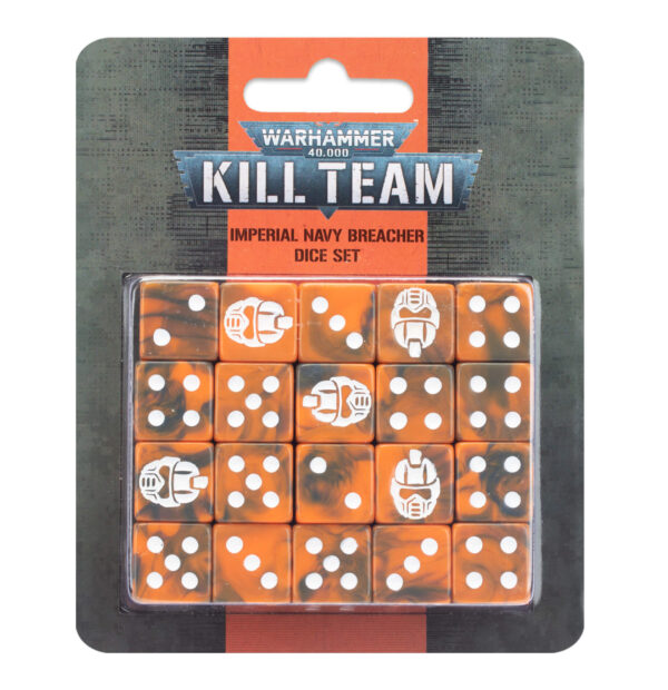KILL TEAM:  IMPERIAL NAVY BREACHER DICE