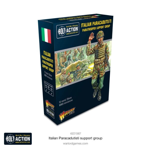 Italian  Paracadutisti Paratrooper Infantry Section