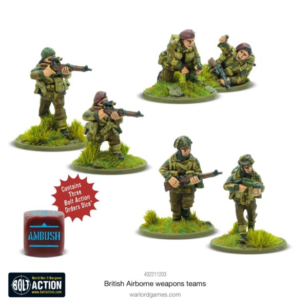 British  Airborne weapons teams