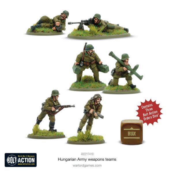 Hungarian  Army weapons teams