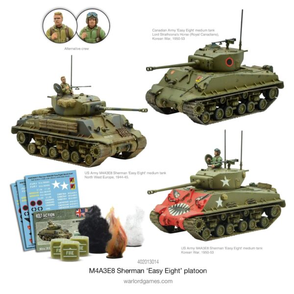 M4A3E8  Sherman Easy Eight platoon