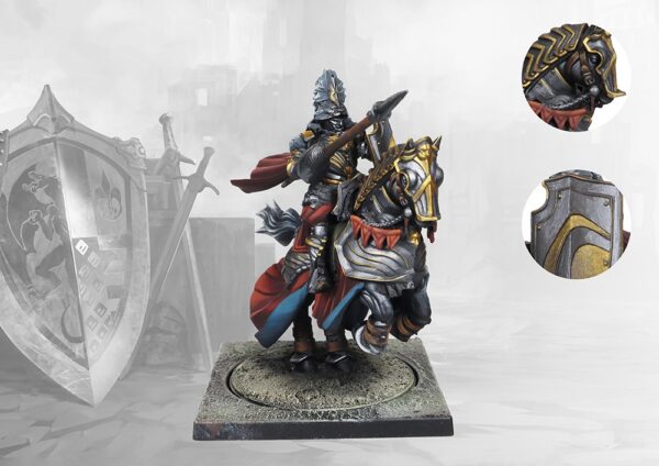 Hundred  Kingdoms: Mounted Noble Lord
