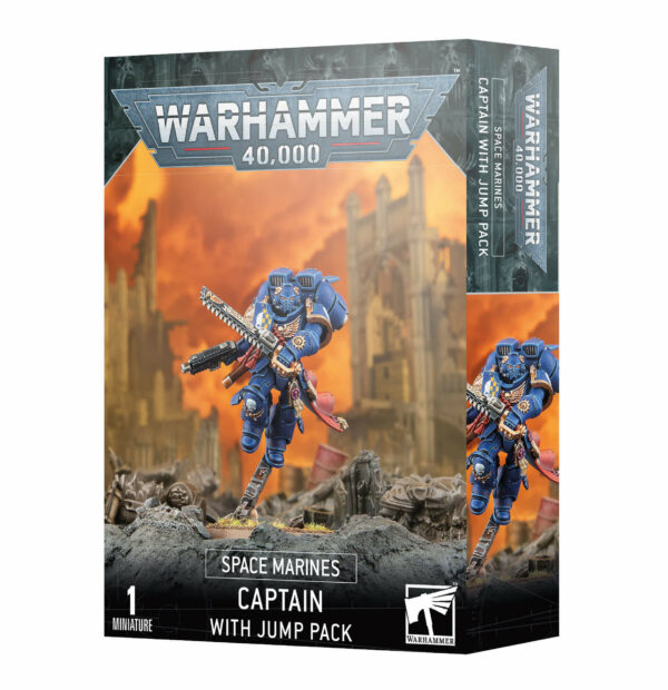 SPACE  MARINES: CAPTAIN WITH JUMP PACK