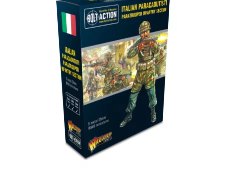 Italian Paracadutisti paratrooper infantry section