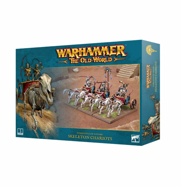 TOMB KINGS OF  KHEMRI: SKELETON CHARIOTS
