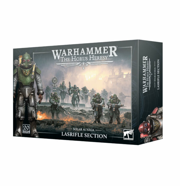 HH: SOLAR  AUXILIA LASRIFLE SECTION