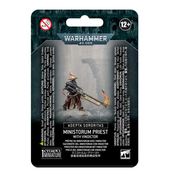 A/S:  MINISTORUM PRIEST WITH VINDICTOR