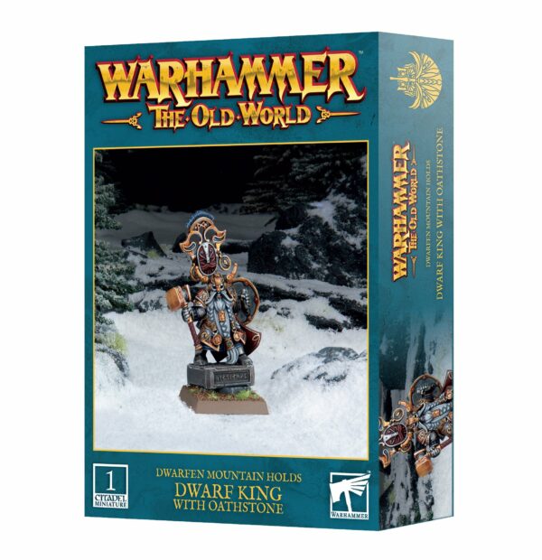 DWARFEN  HOLDS: DWARF KING WITH OATHSTONE