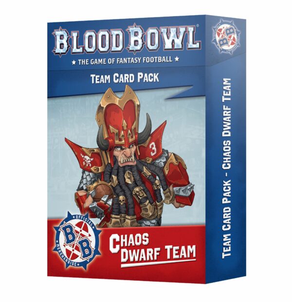 BLOOD BOWL:  CHAOS DWARF CARDS