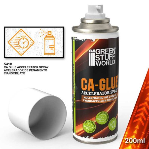 GSW  Acelerador Cianoacrilato en Spray 200ml