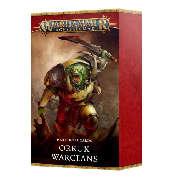 WARSCROLL  CARDS: ORRUK WARCLANS (ENG)