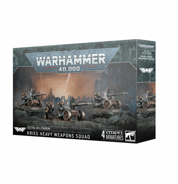 A/MILITARUM:  KRIEG HEAVY WEAPONS SQUAD
