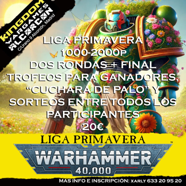 Liga primavera 2025 Warhammer40K Kingdom Alcorcon