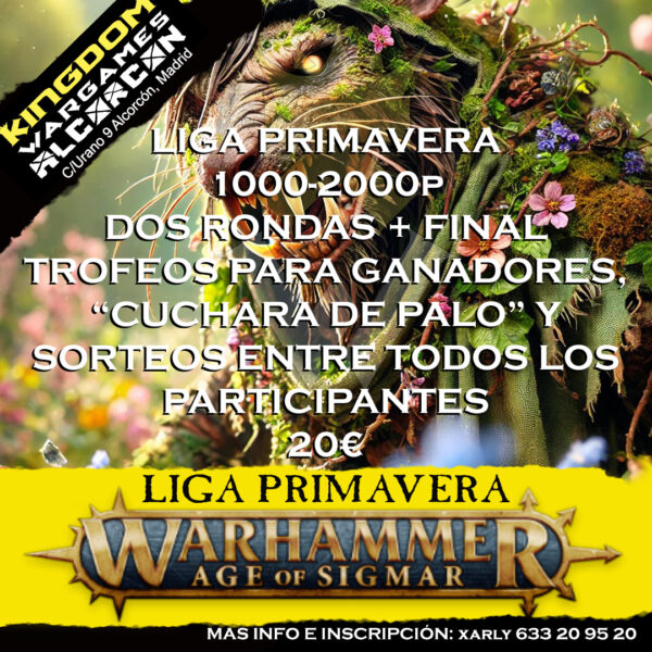 Liga  primavera 2025 Age of Sigmar Kingdom Alcorcon