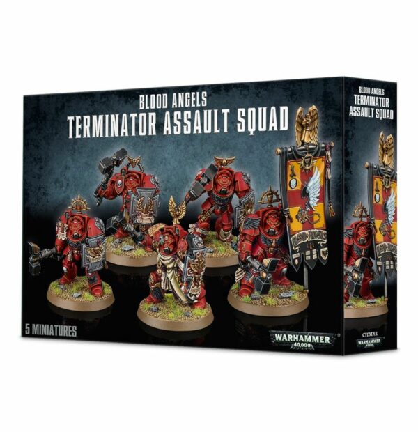 Blood  Angels Terminator Assault Squad (Web Only)
